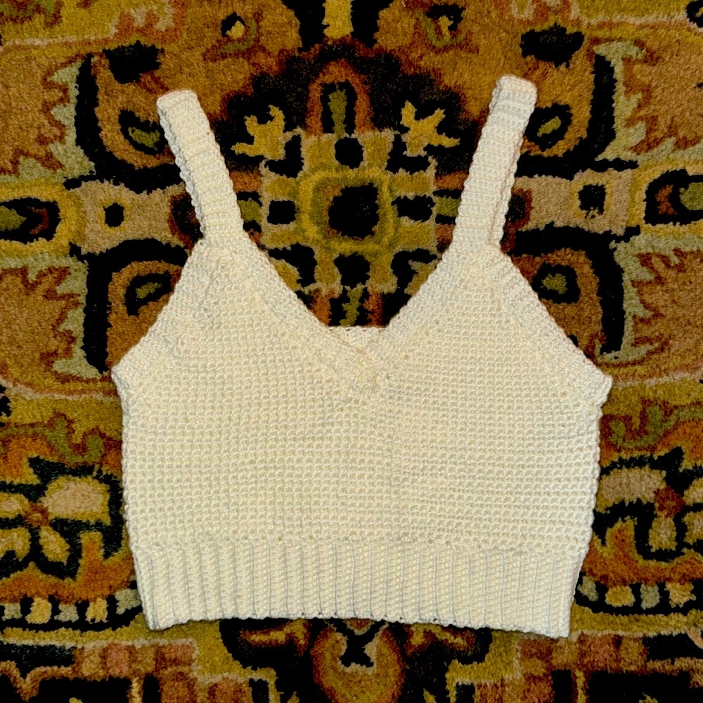 HANDMADE CROCHETED TANK